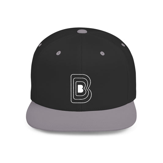 Stylish Flat Bill Snapback Cap, Trendy Hat for Men and Women, Ideal for Casual Outings, Gift for Birthdays, Summer Festivals, Outdoor Events