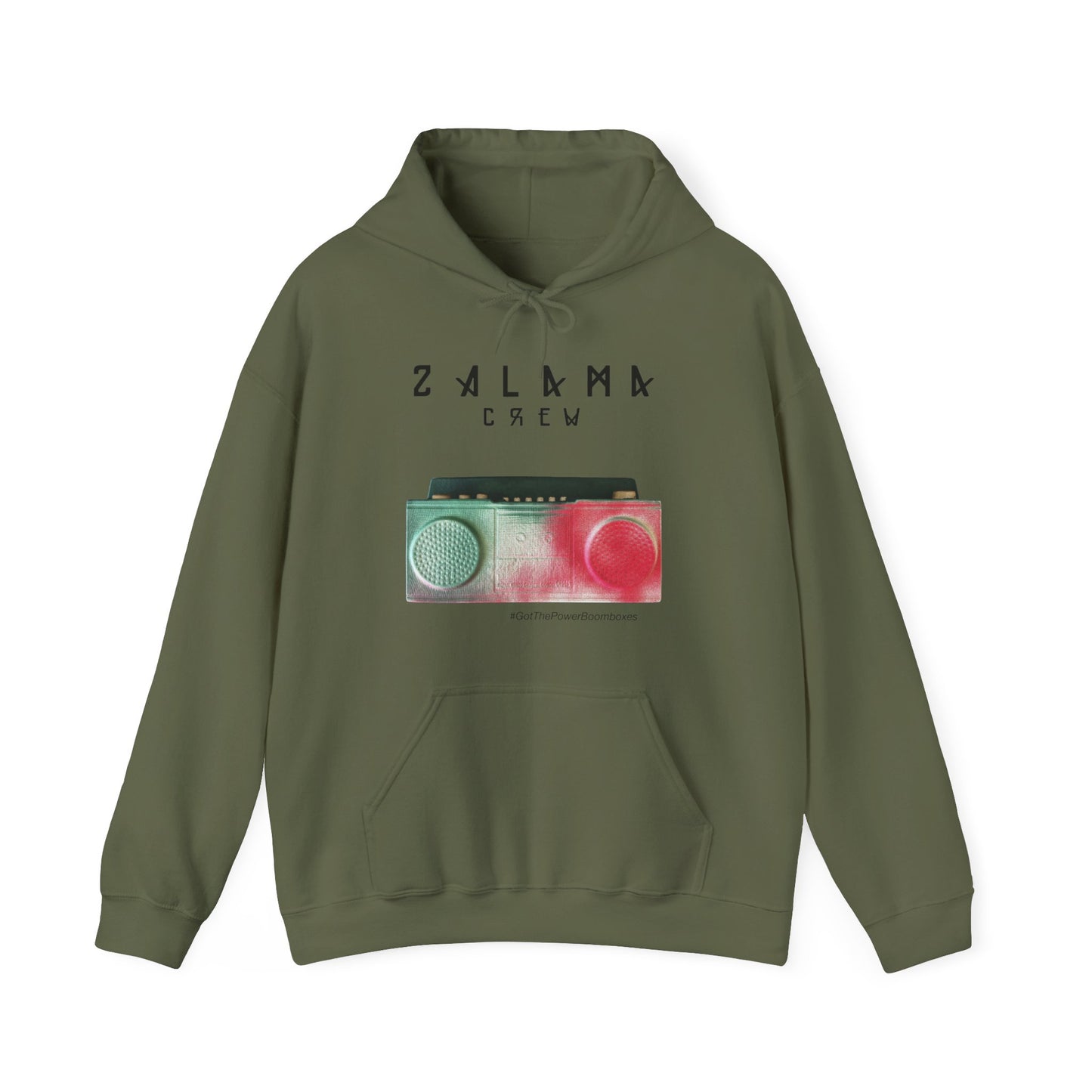 "Got The Power BoomBox" Hoodie (Zalama Edition)