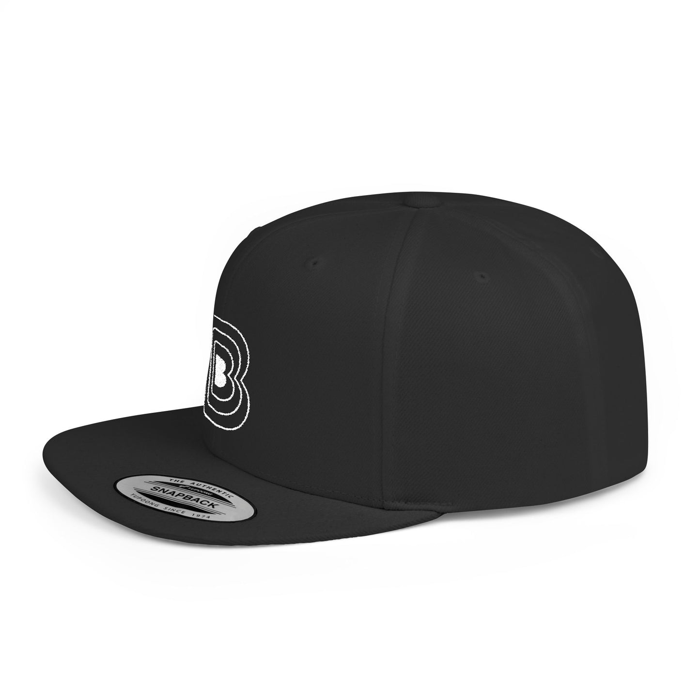 Stylish Flat Bill Snapback Cap, Trendy Hat for Men and Women, Ideal for Casual Outings, Gift for Birthdays, Summer Festivals, Outdoor Events