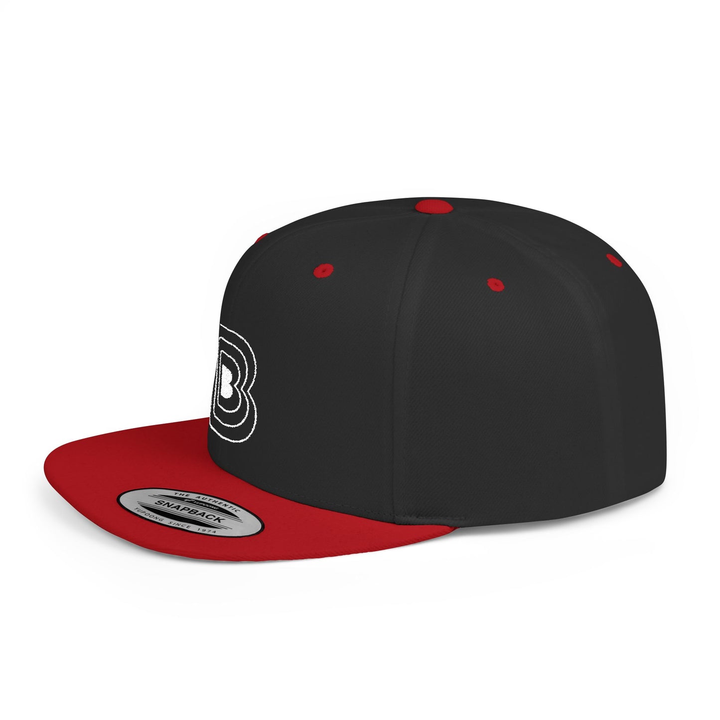 Stylish Flat Bill Snapback Cap, Trendy Hat for Men and Women, Ideal for Casual Outings, Gift for Birthdays, Summer Festivals, Outdoor Events